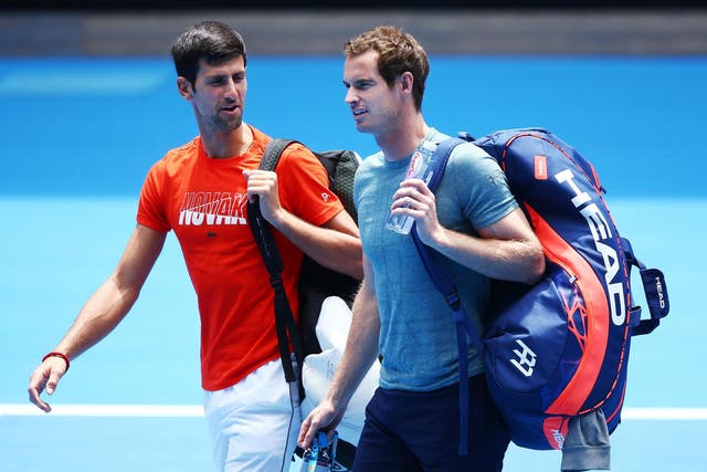 Novak Djokovic and Andy Murray enjoyed a live Instagram chaat watched by more than 20,000 people
