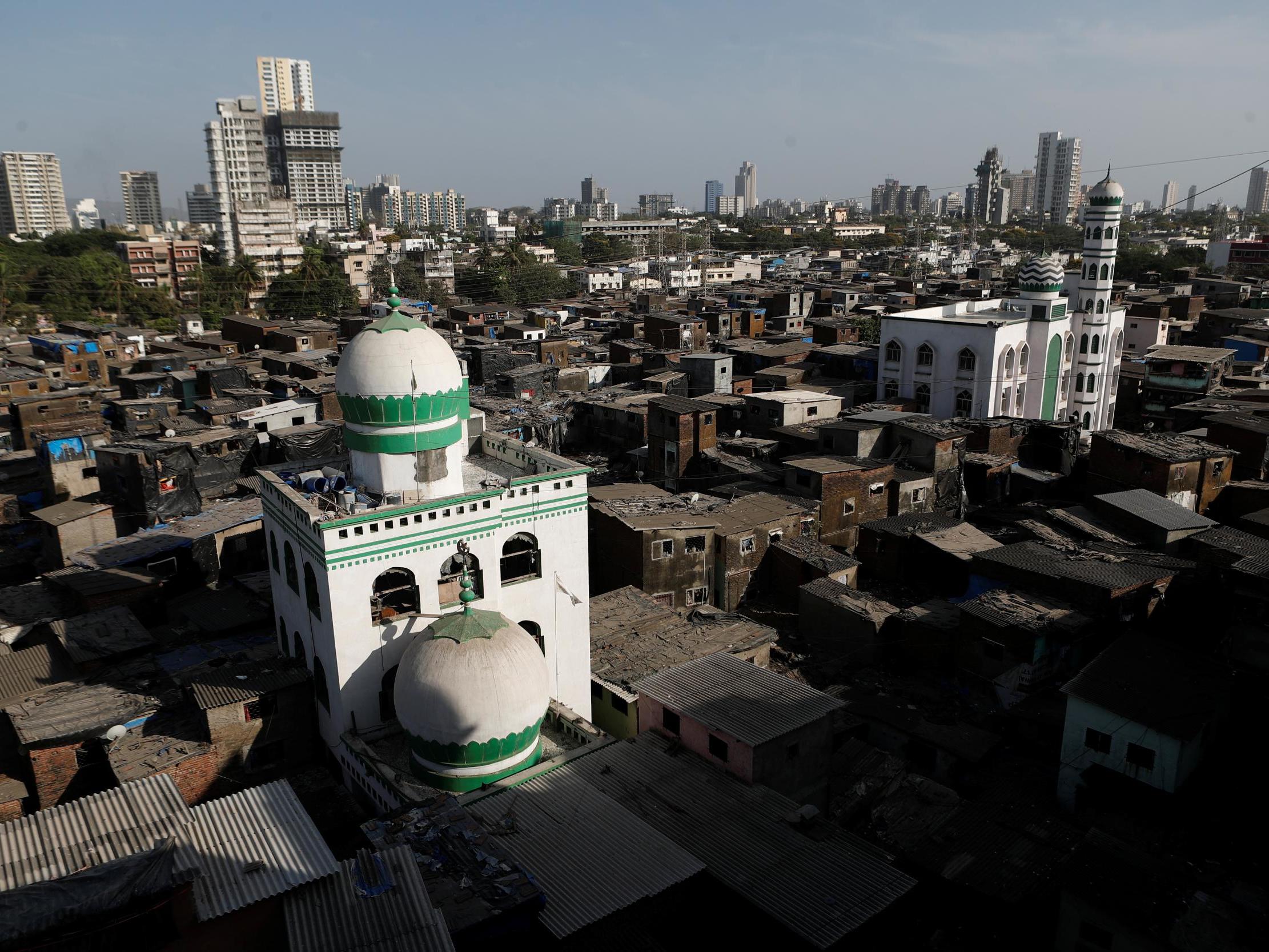Mosques in Mumbai on April 7, 2020, during a nationwide lockdown to slow the spread of coronavirus.