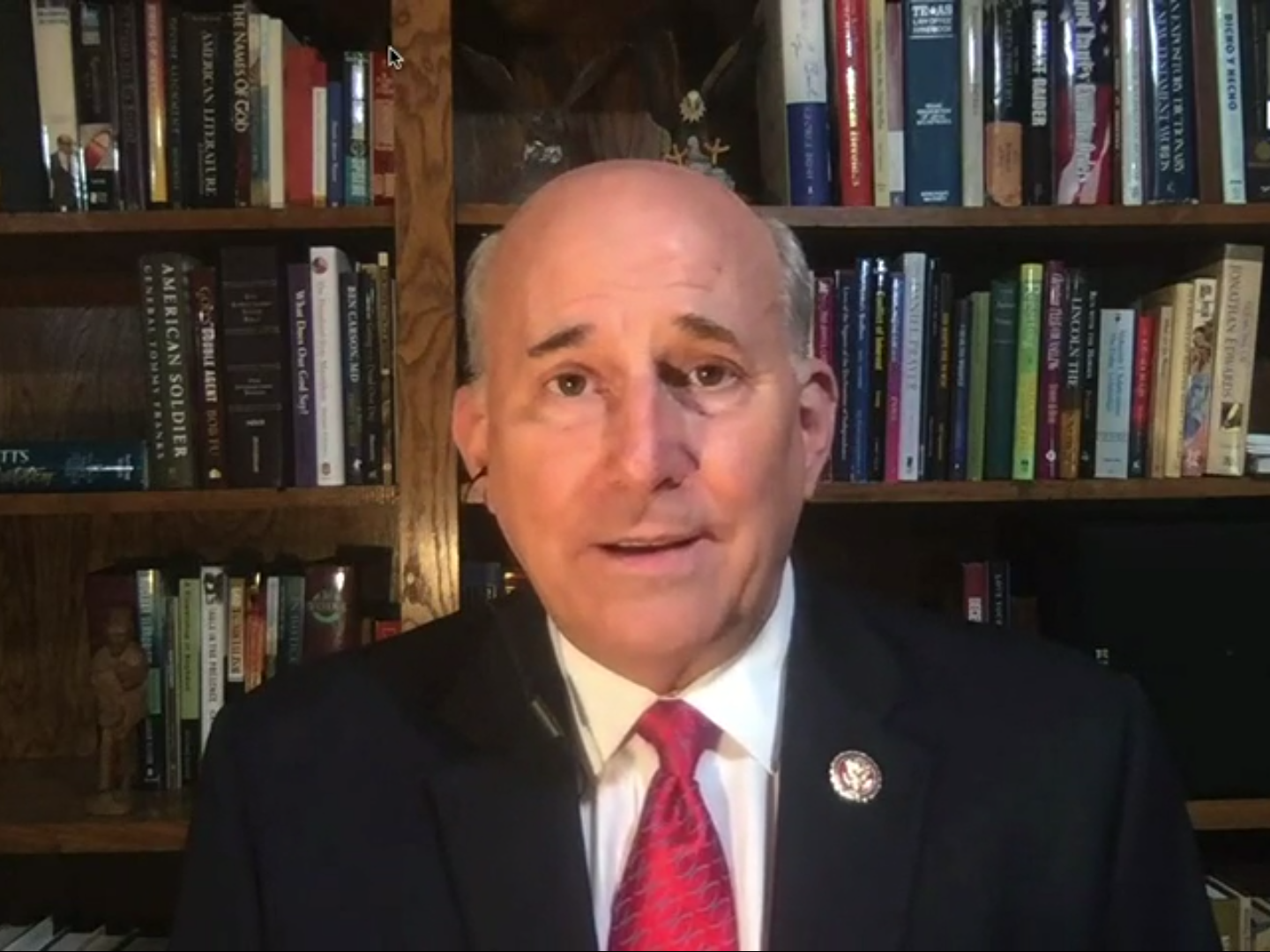 Mr Gohmert discussing the coronavirus response