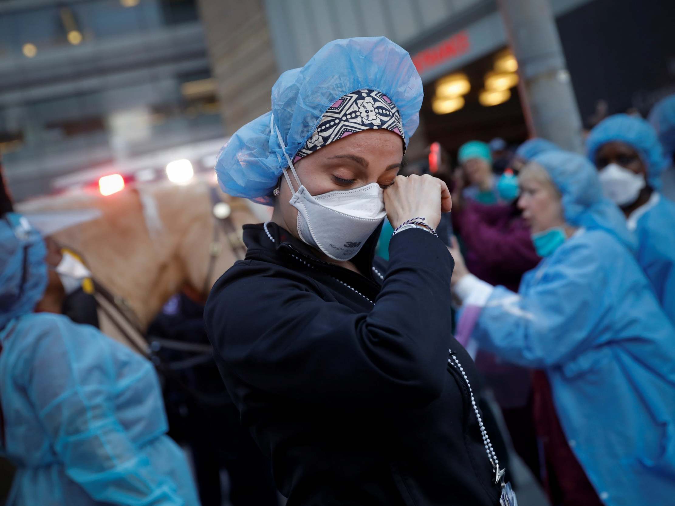 New York state's biggest nursing union claimed the state has failed health workers on the coronavirus frontline
