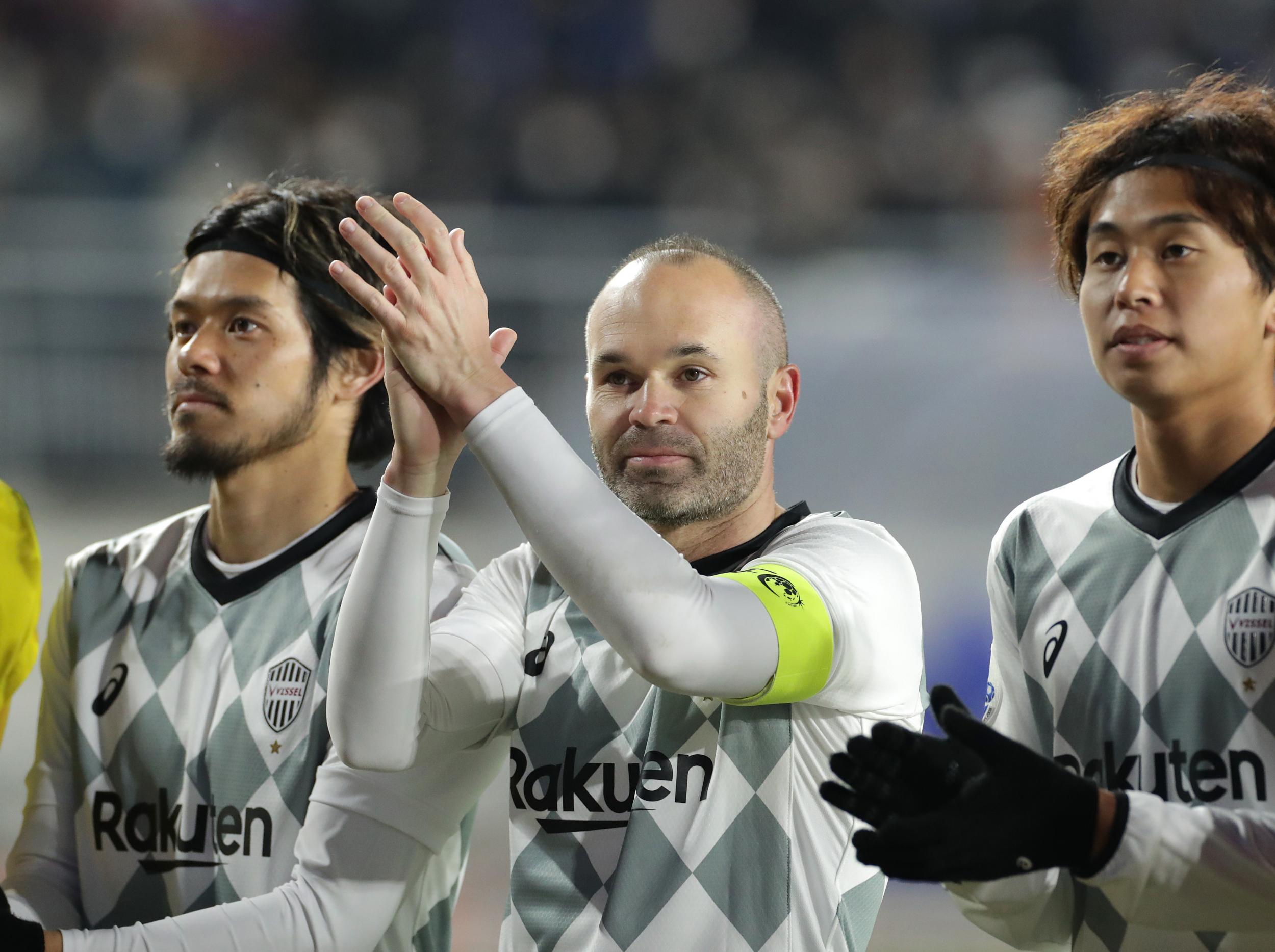 Iniesta joined Vissel Kobe in 2018