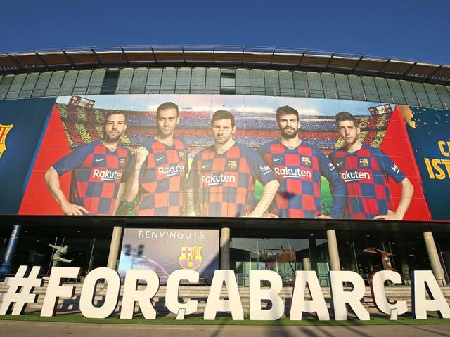Naming rights for the Nou Camp will be sold by Barcelona next season to raise funds for the coronavirus fight