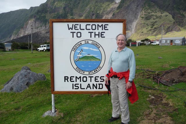 Wheeler on the South Atlantic island of Tristan da Cunha