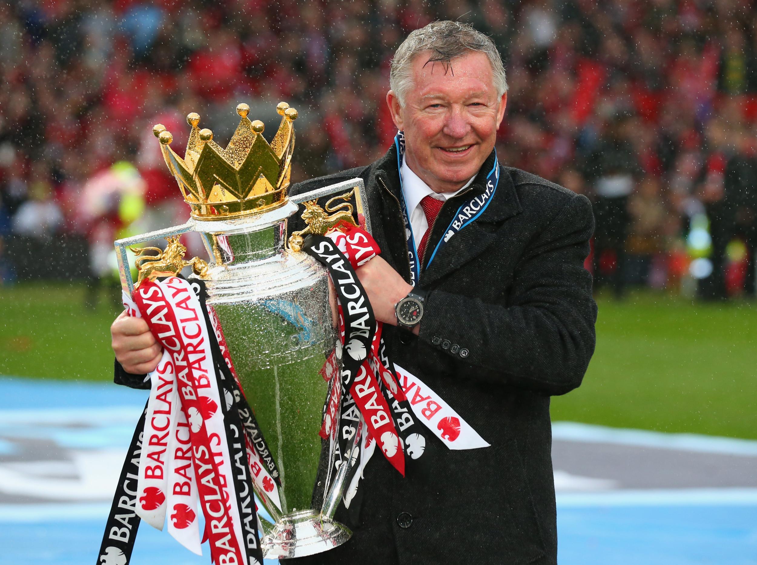 Sir Alex Ferguson departed in 2013