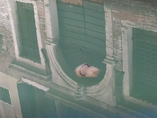 Jellyfish filmed swimming through Venice’s now-crystal clear waterways