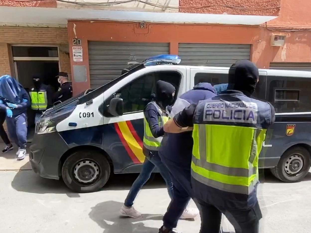 The arrest of a Egyptian national, alleged to be a former Isis fighter, in Almeria, southern Spain, on 21 April