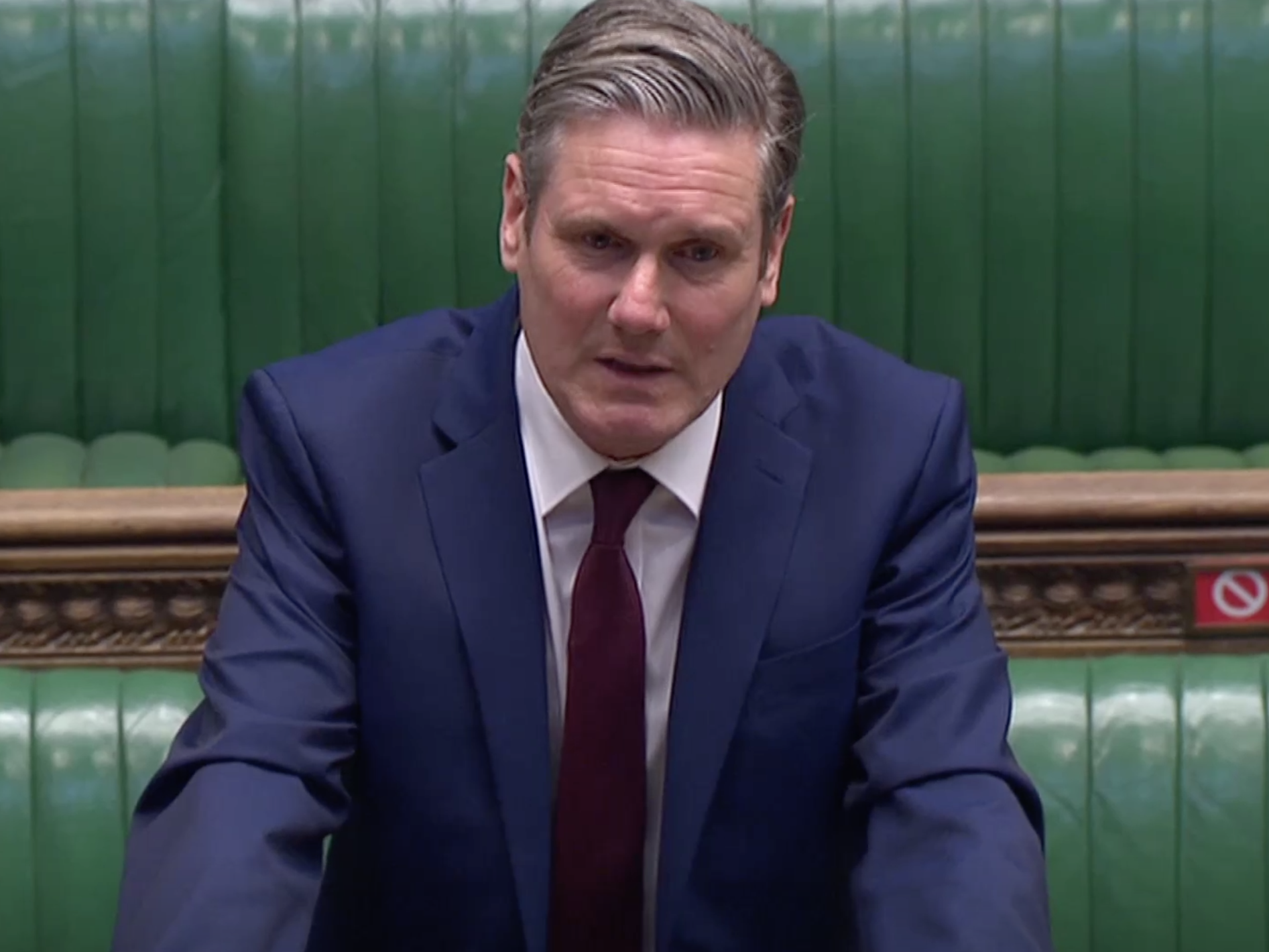 Keir Starmer's first PMQs as Labour leader, 22 April 2020