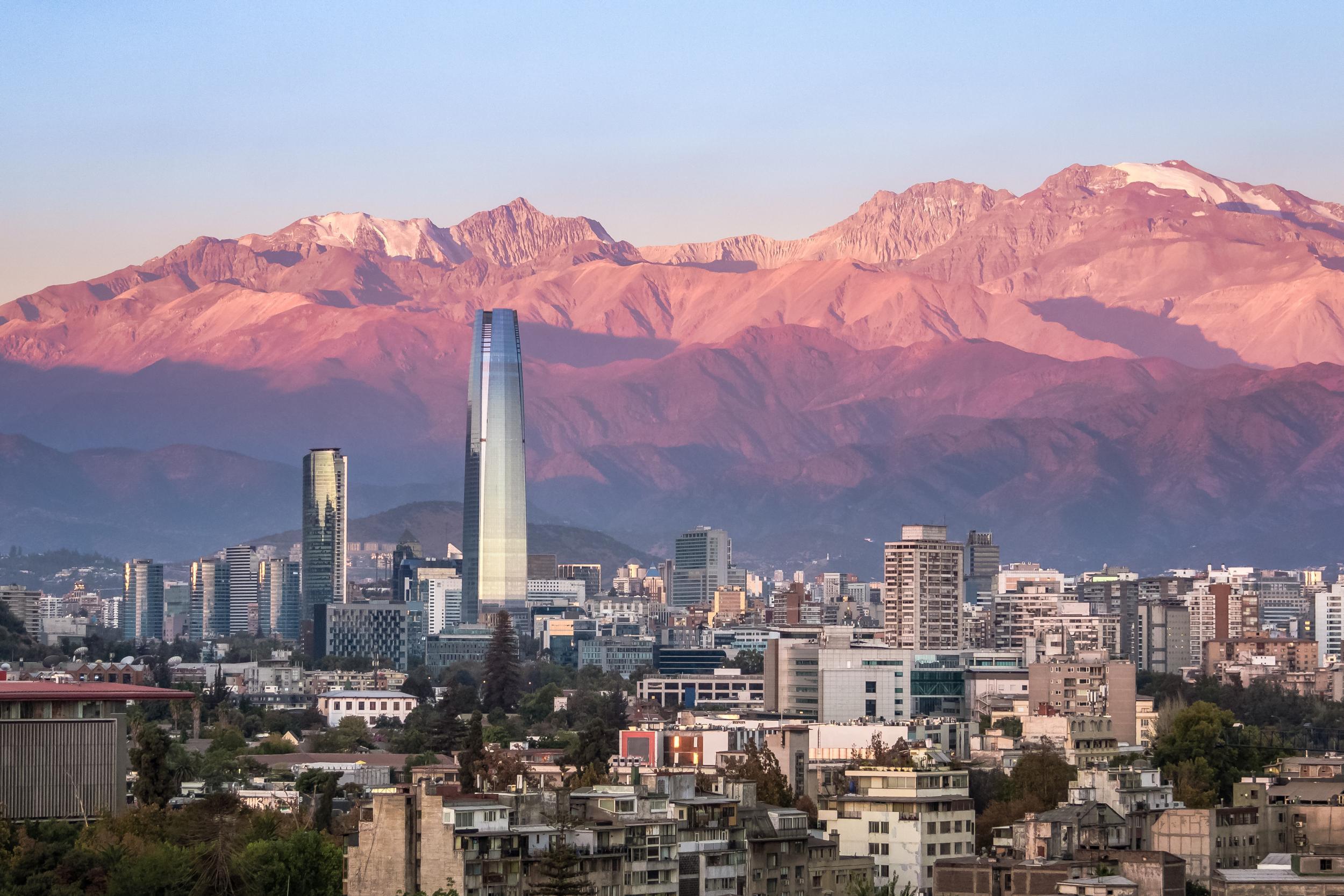 Santiago, Chile: one reader paid a premium to fly home at short notice