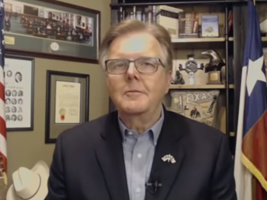 'There are more important things than living' says Texas lieutenant governor