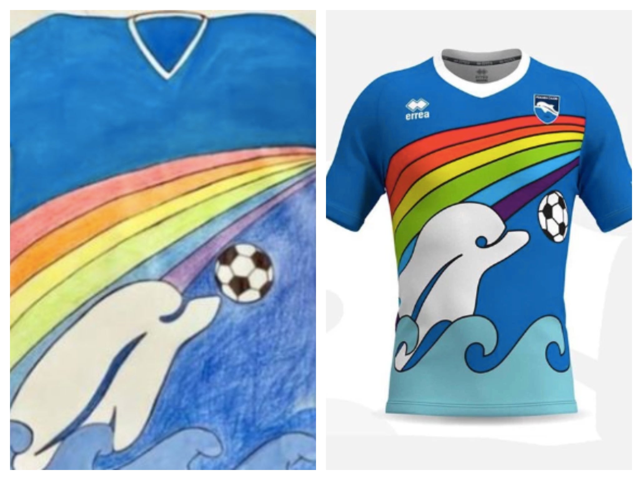 Italian club Pescara to wear rainbow 