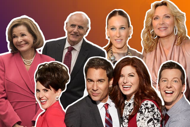 Implosions: Jessica Walter and Jeffrey Tambor of ‘Arrested Development’, the cast of ‘Will & Grace’ and Sarah Jessica Parker and Kim Cattrall of ‘Sex and the City’