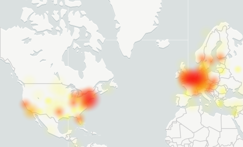 The website Downdetector reported Wednesday's outage of the popular game 'Call of Duty'