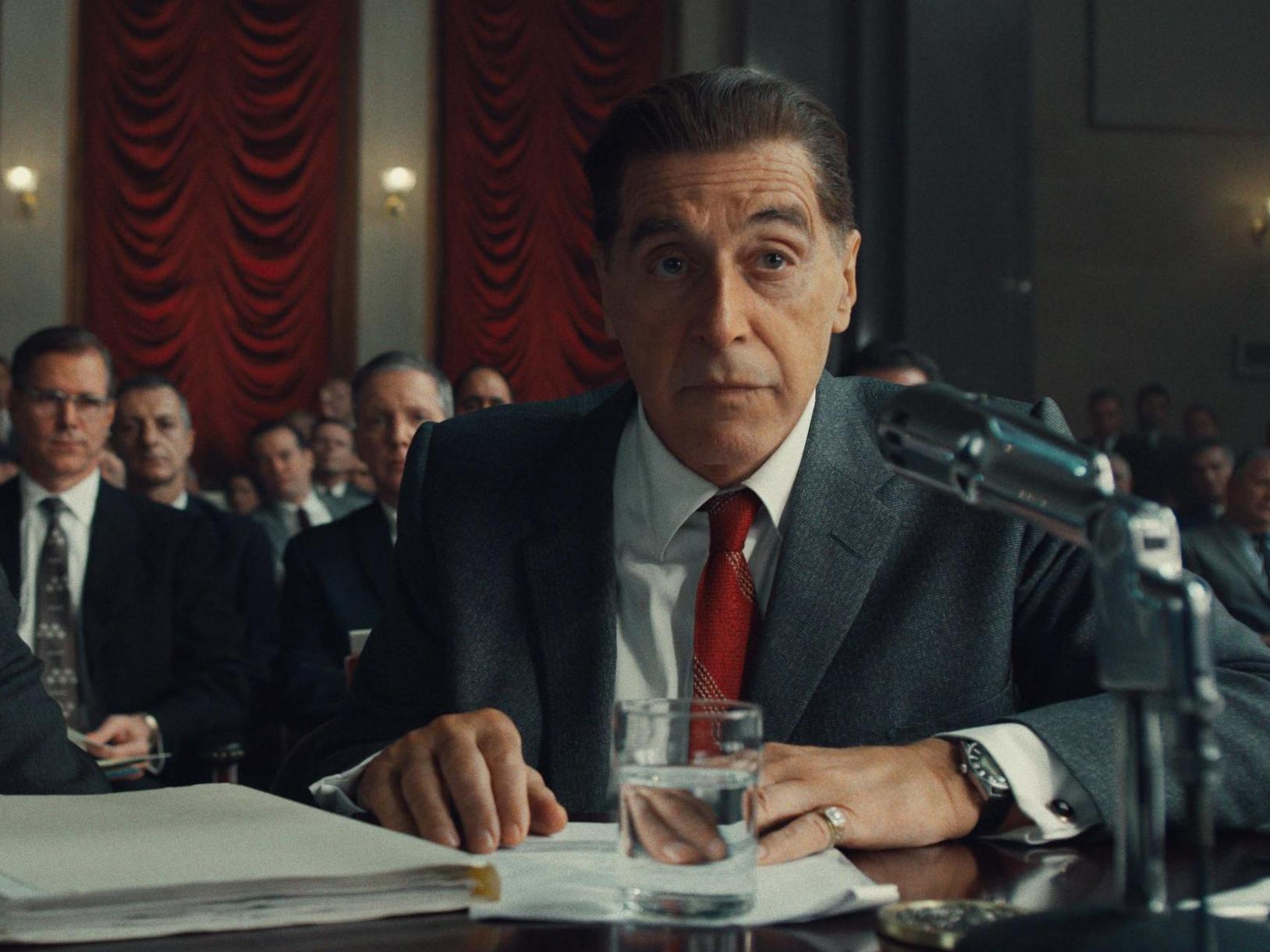 Al Pacino as Jimmy Hoffa in Martin Scorsese’s The Irishman
