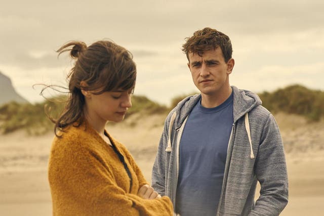 Daisy Edgar-Jones and Paul Mescal as Marianne and Connell in Sally Rooney adaptation 'Normal People'