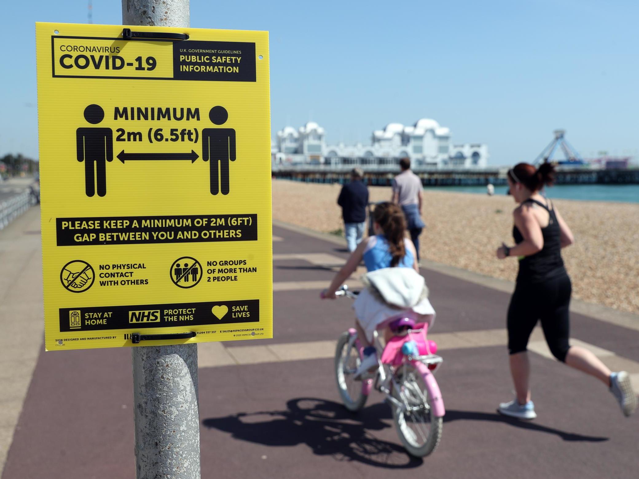 UK weather: UK public reminded to enjoy bright, dry spring weekend while social distancing at home