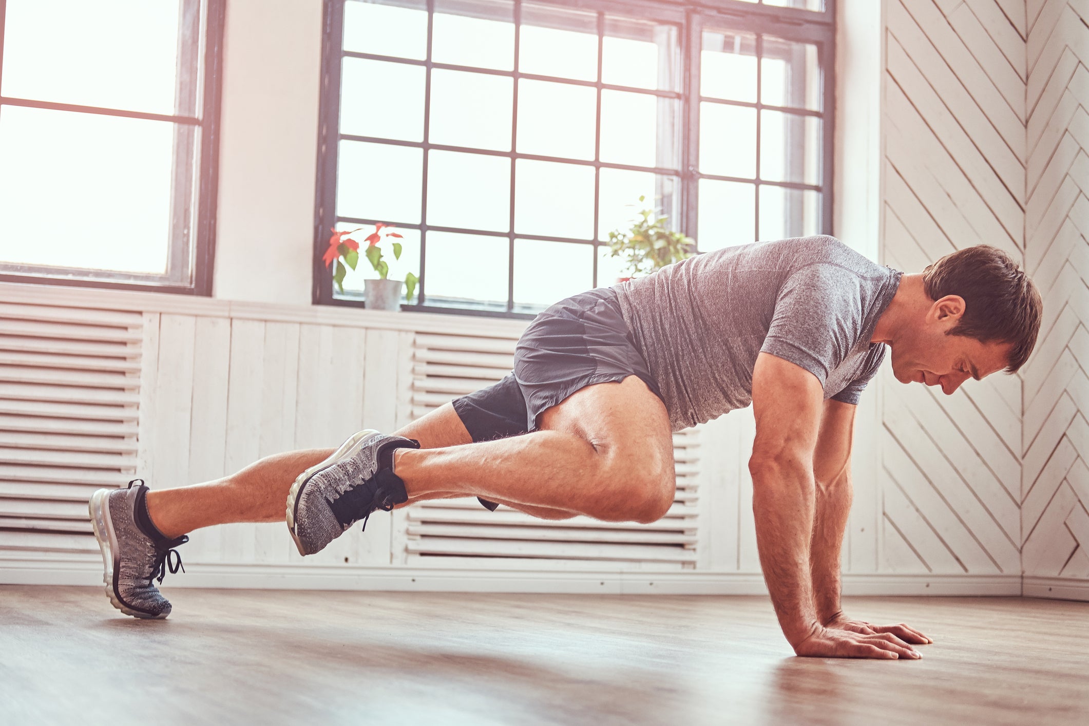 The spiderman push-up