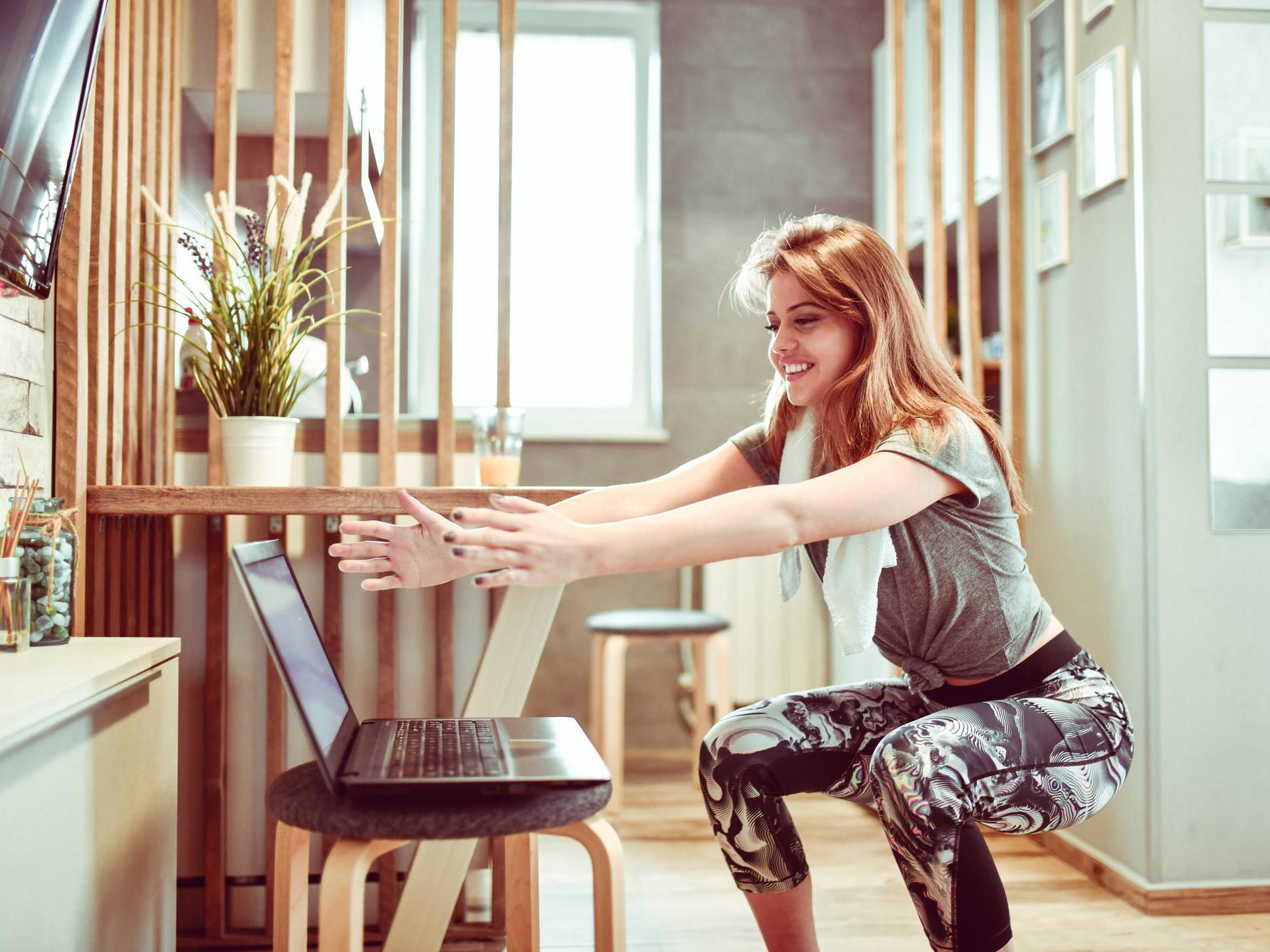 While some people are using lockdown time to get fit, others are just trying to get through these strange and difficult times