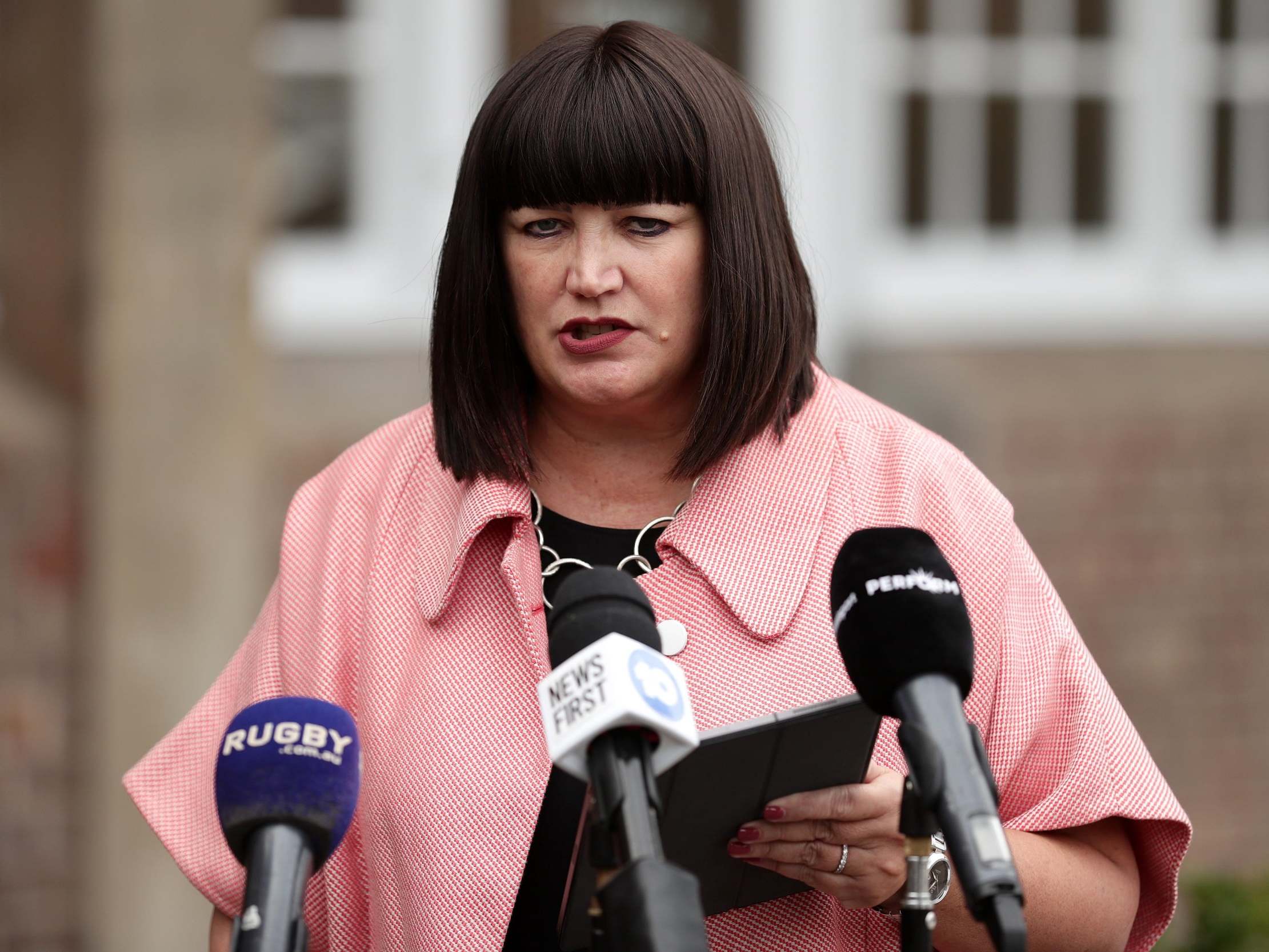 Raelene Castle announced her surprise resignation as Rugby Australia chief executive