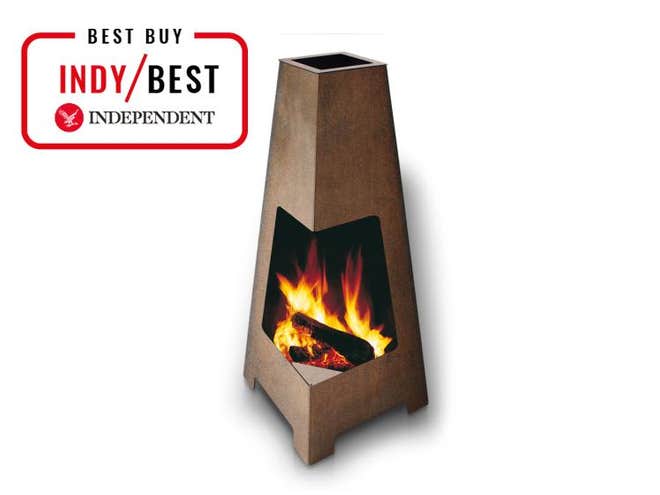 Stay warm in the garden even after the sun sets with a chiminea