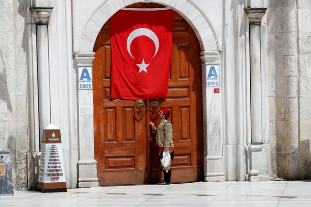 Mosques are reopening as Turkish lockdown restrictions are eased