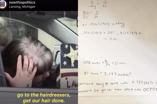 Viral TikTok challenges hair claim of protestor