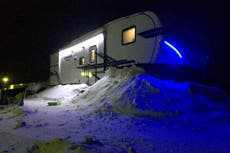 British family spends lockdown in Lapland as motorhome stranded