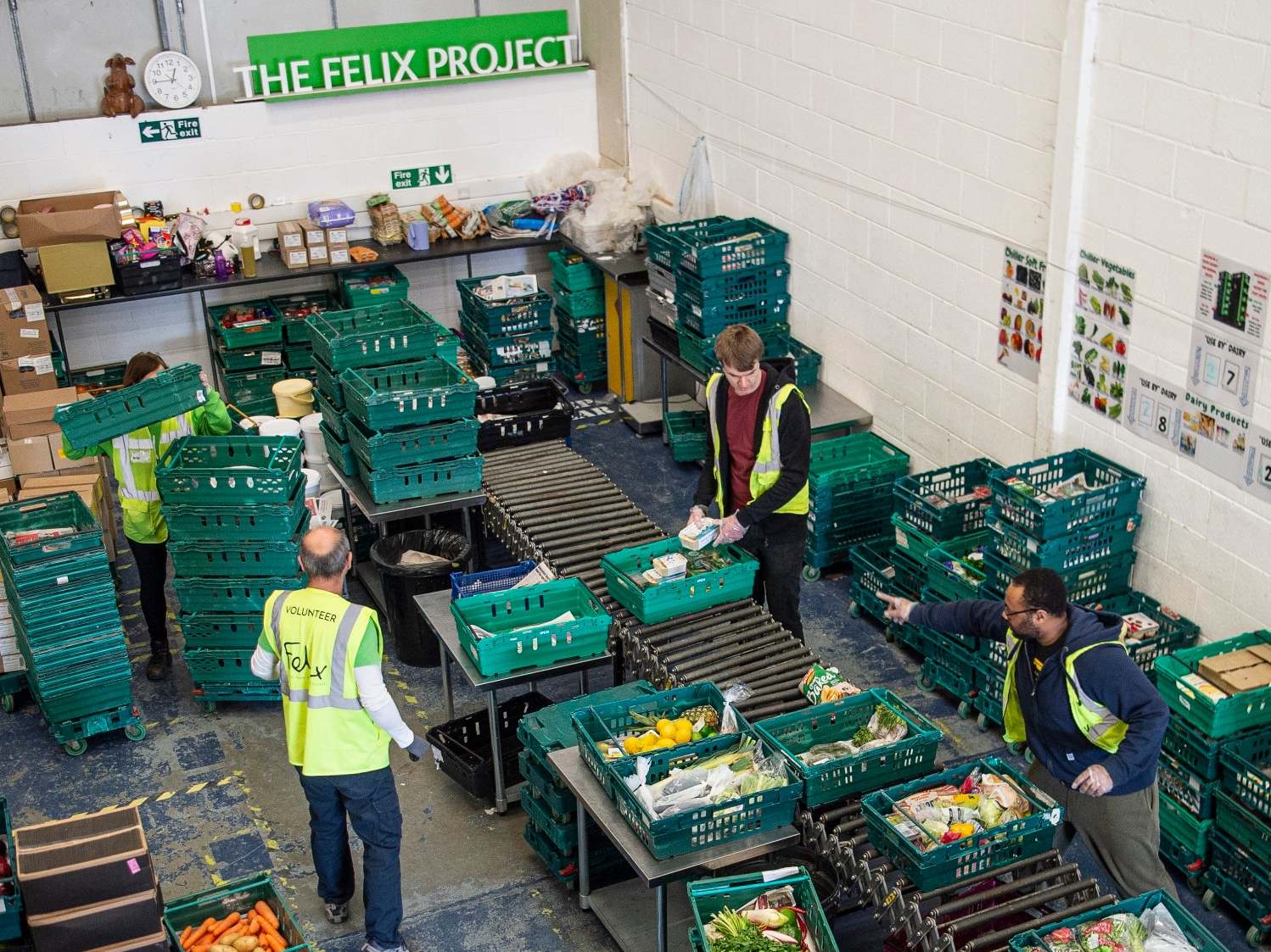 Food deliveries from our appeal partner The Felix Project have been supporting the vulnerable throughout lockdown