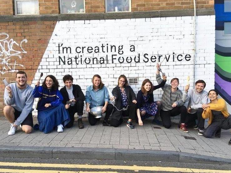 National Food Service volunteers