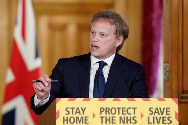 Mr Shapps warned life would not suddenly return to normal following the easing of lockdown measures