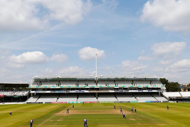 Cricket is set to lead English sport's return