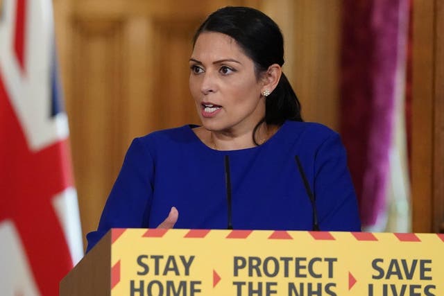 Related video: Priti Patel says there will be ‘new norms’ for British society after lockdown