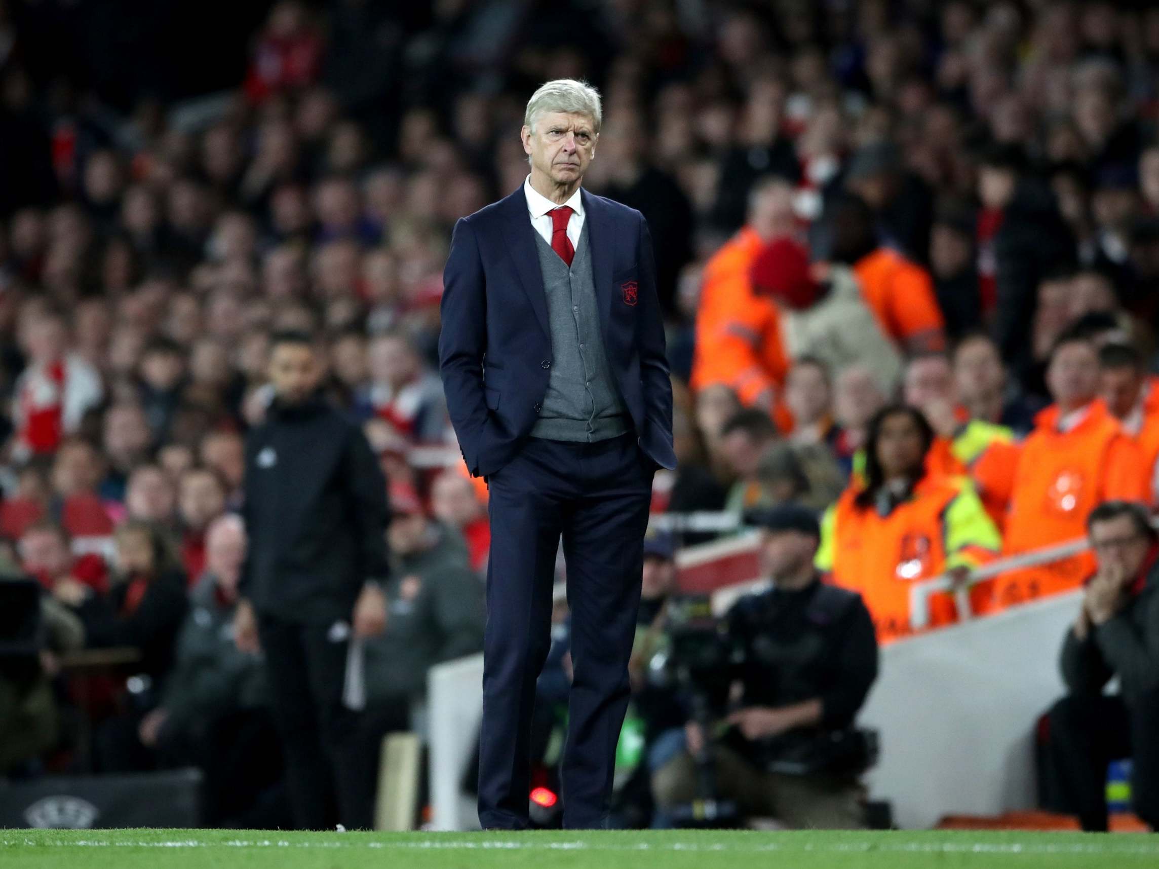 Arsene Wenger took charge of his final European home game for Arsenal on this day two years ago