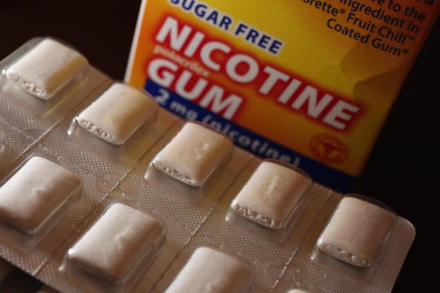 Health chiefs are worried about a run on nicotine gum and patches