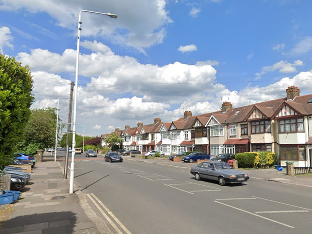 Police were called to the house Aldborough Road North in Ilford at 5.30pm.