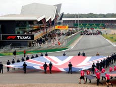 British Grand Prix will not take place in front of fans