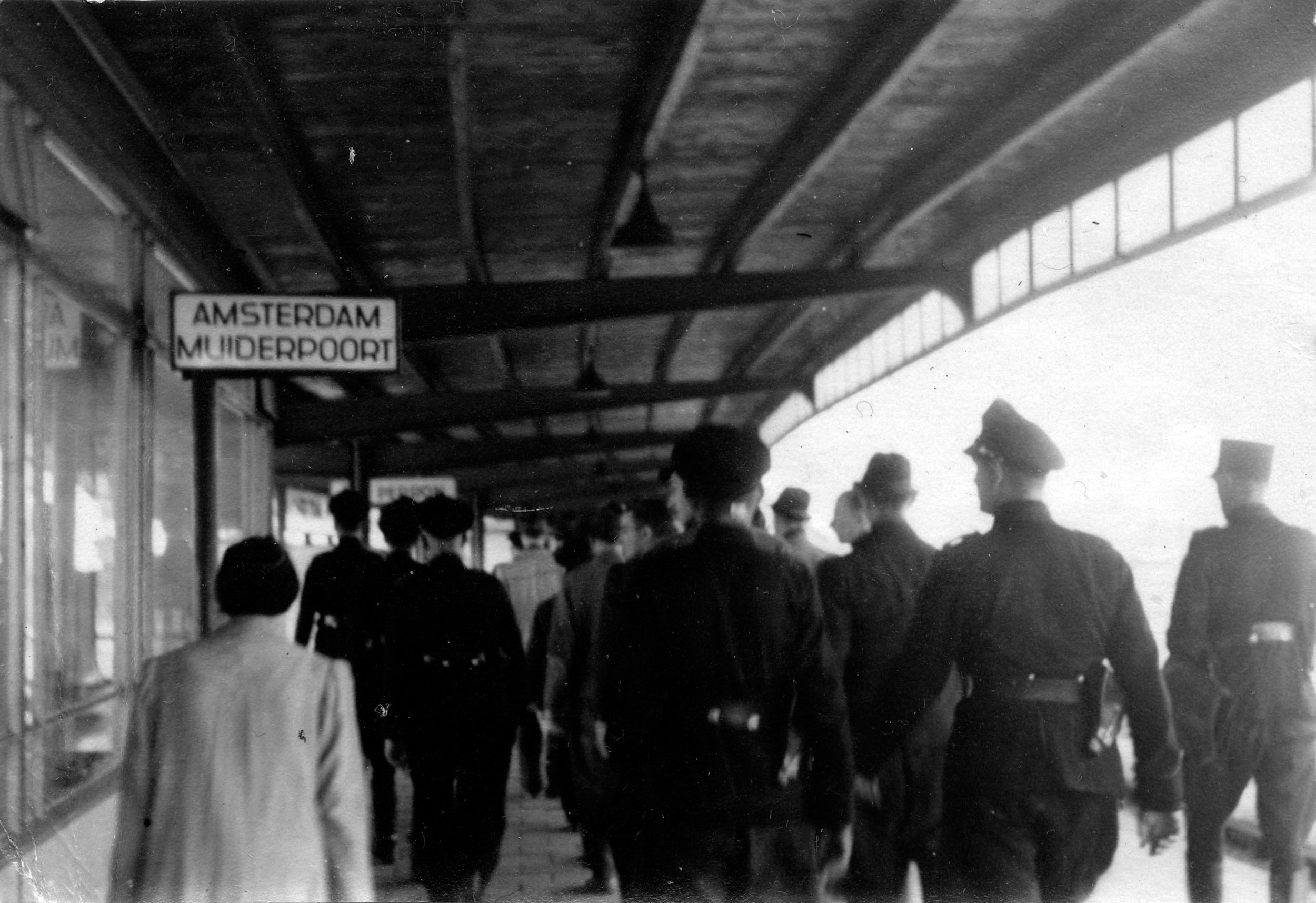 A raid on Jews in the eastern part of Amsterdam; less than a quarter of the city’s Jewish population survived the war (AFP/Getty)