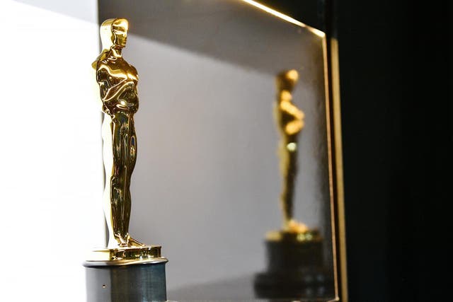 Oscars statuettes during the 92nd Annual Academy Awards on 9 February 2020 in Hollywood, California.