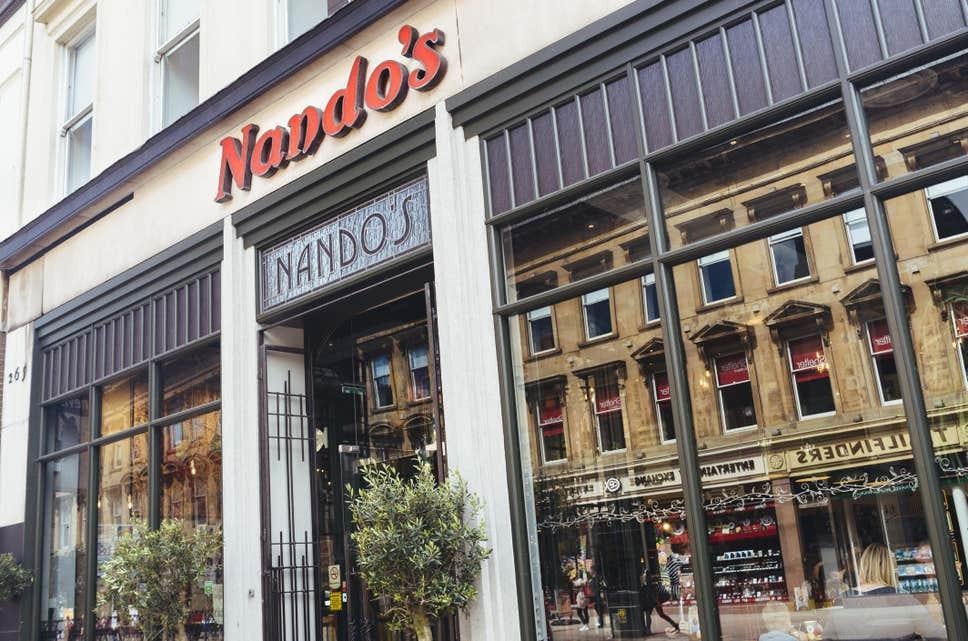 Nando's reopens six restaurants operating delivery service