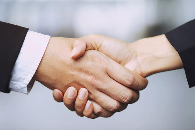 Handshakes have become taboo due to their liability for spreading germs