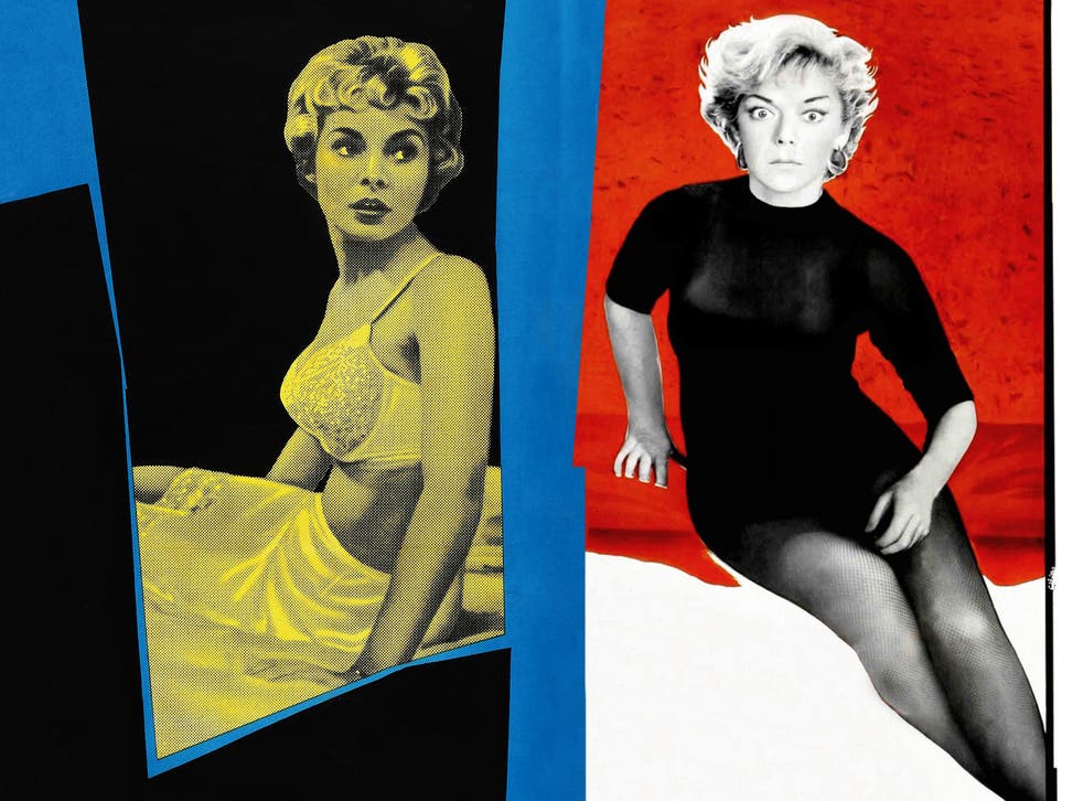 Seediness, voyeurism and grisly fates met by female protagonists: Janet Leigh (left) and Brenda Bruce in the original poster artwork for ‘Psycho’ and ‘Peeping Tom’