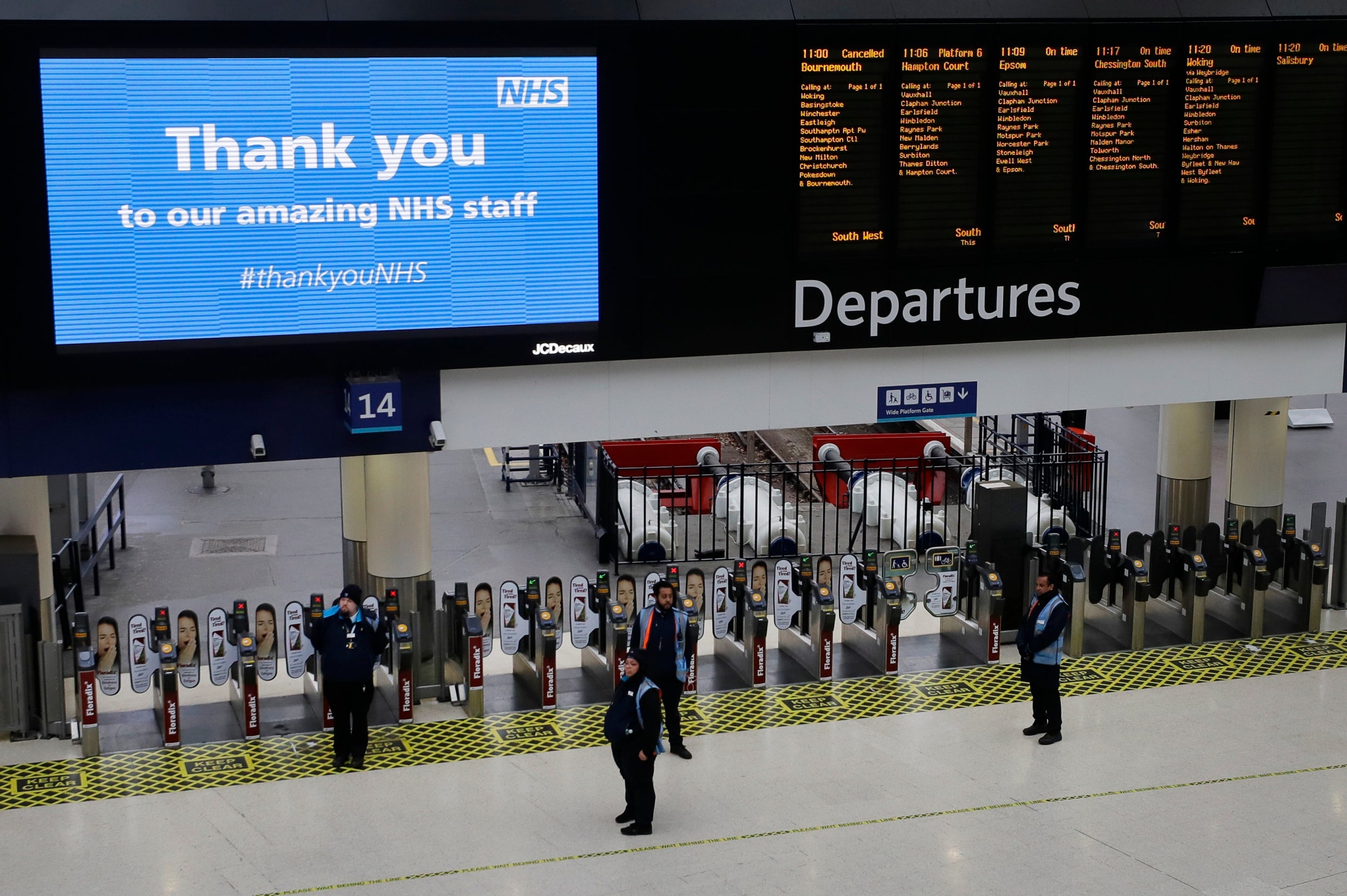 Waterloo Station, London