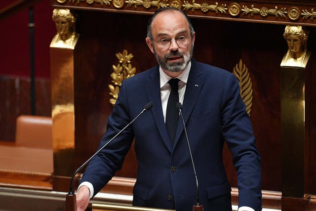 The French prime minister lays out an exit strategy for the current lockdown over the coronavirus outbreak