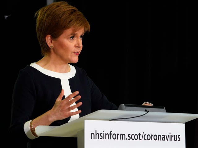 Coronavirus: Sturgeon removes once-a-day-limit on exercise from lockdown measures, as she warns 'mixed messages' could cost lives