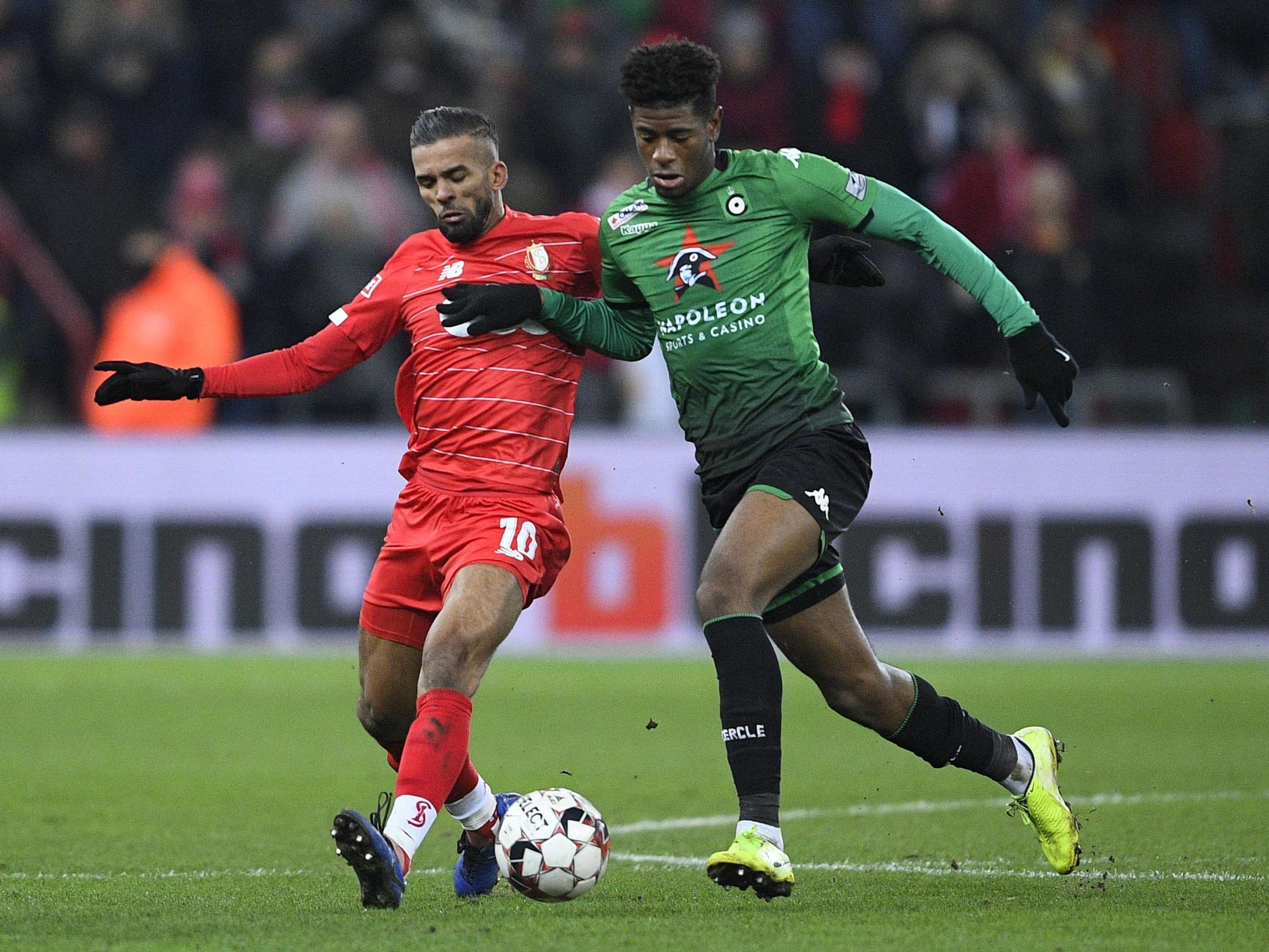 Jonathan Panzo in action for Cercle Brugge