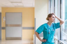 Covid-19: Third of nurses say mental health has become ‘very bad’