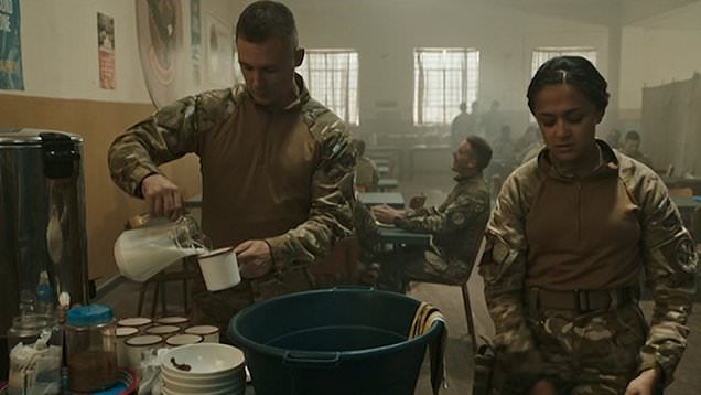 Michelle Keegan in the final episode of Our Girl