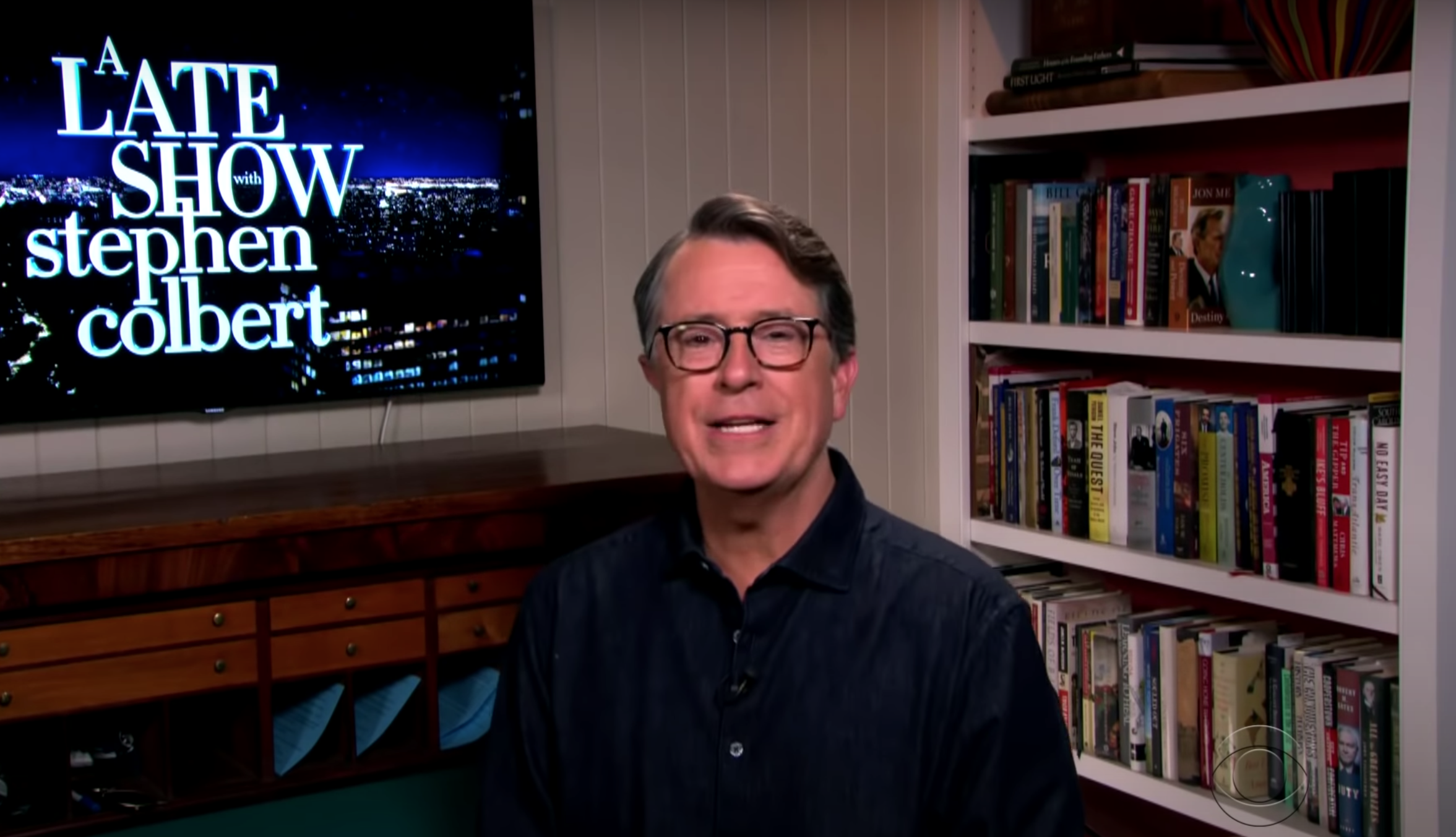 Comedians such as Stephen Colbert?have continued to broadcast shows during the?lockdown