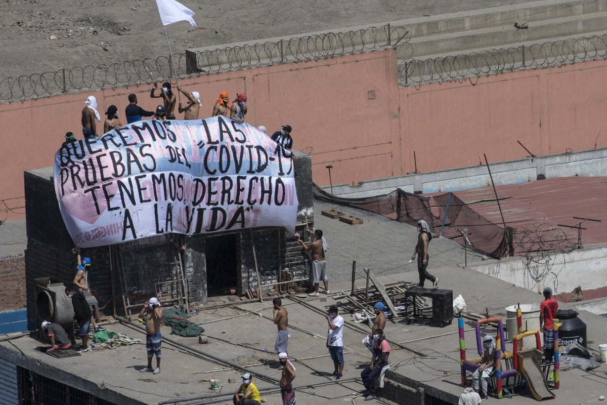 Peru prison riot over coronavirus fears leaves nine dead | The ...