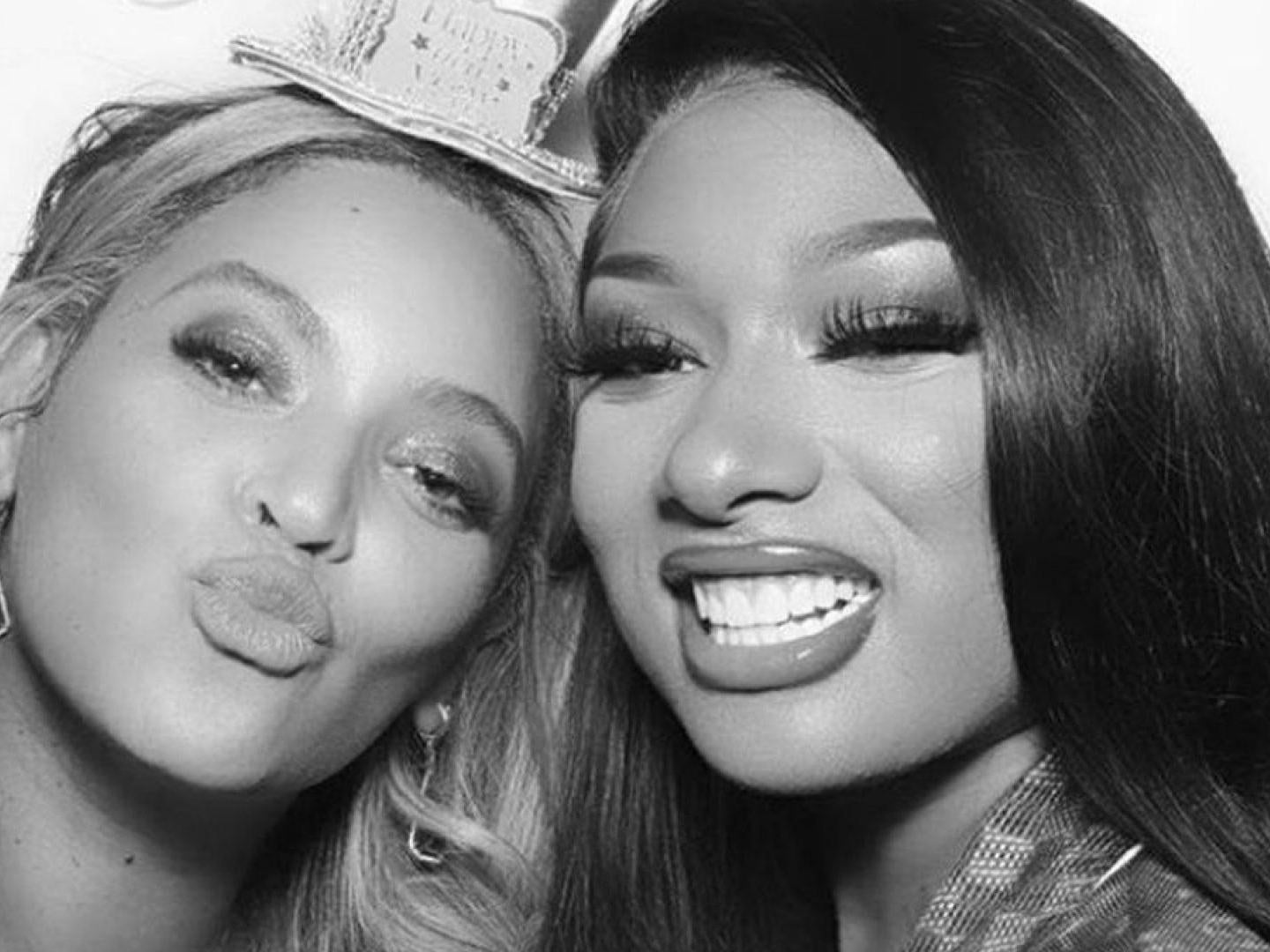 Both Beyoncé (left) and Megan Thee Stallion are from Houston, Texas
