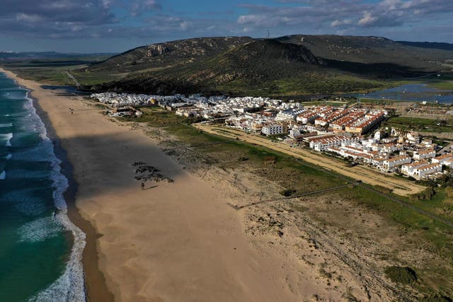 The beaches of Zahara de los Atunes before lockdown
